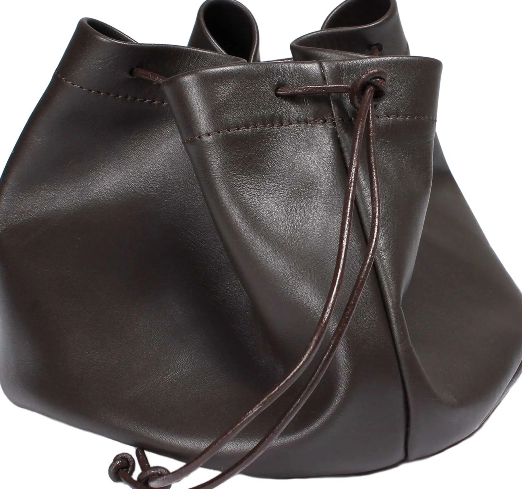 Leather Pouch, Coffee Pot