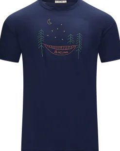 LightWool 140 Tee Forest Print Herre