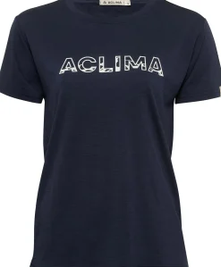 LightWool Tee Logo Dame