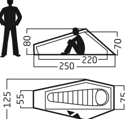 Lofoten 1 ULW, 1-Persons Telt