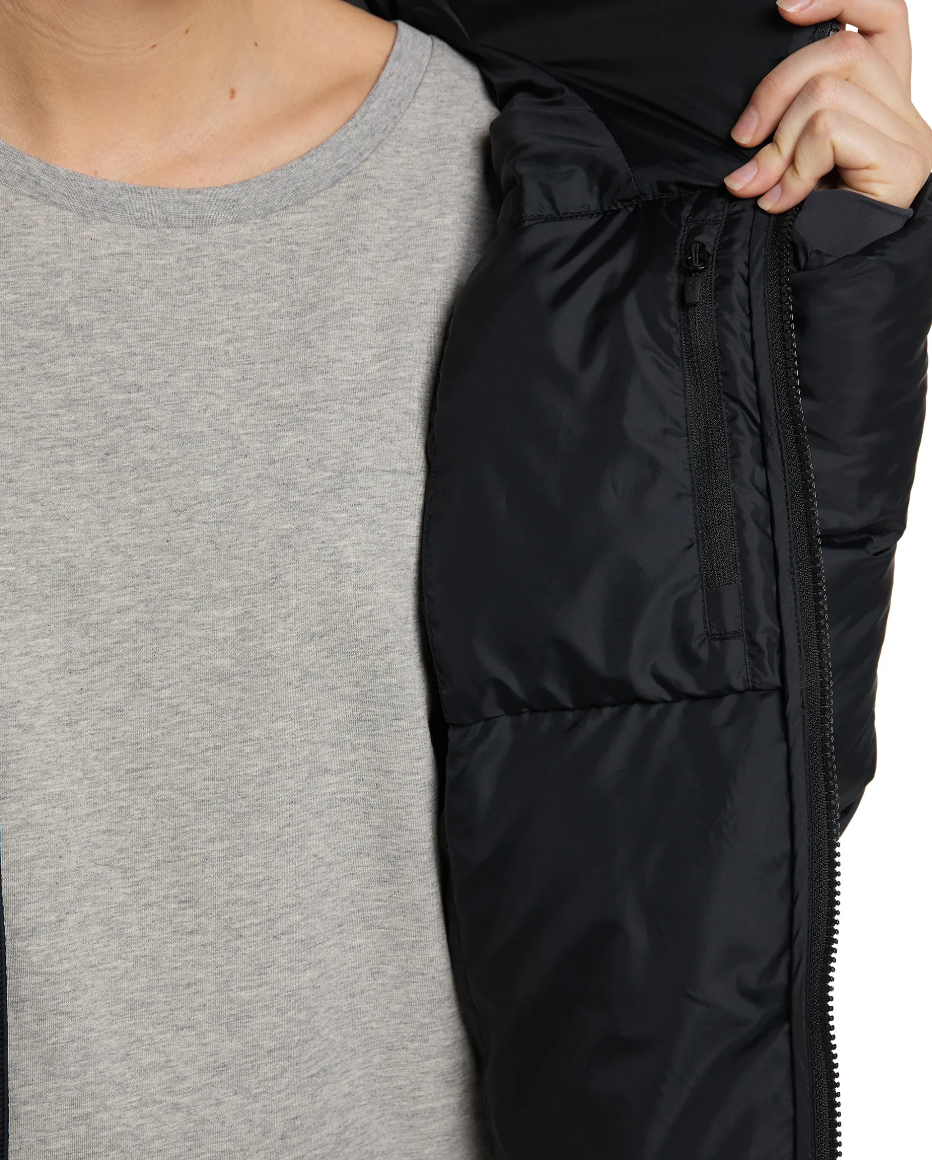 Long Mimic Parka Dame
