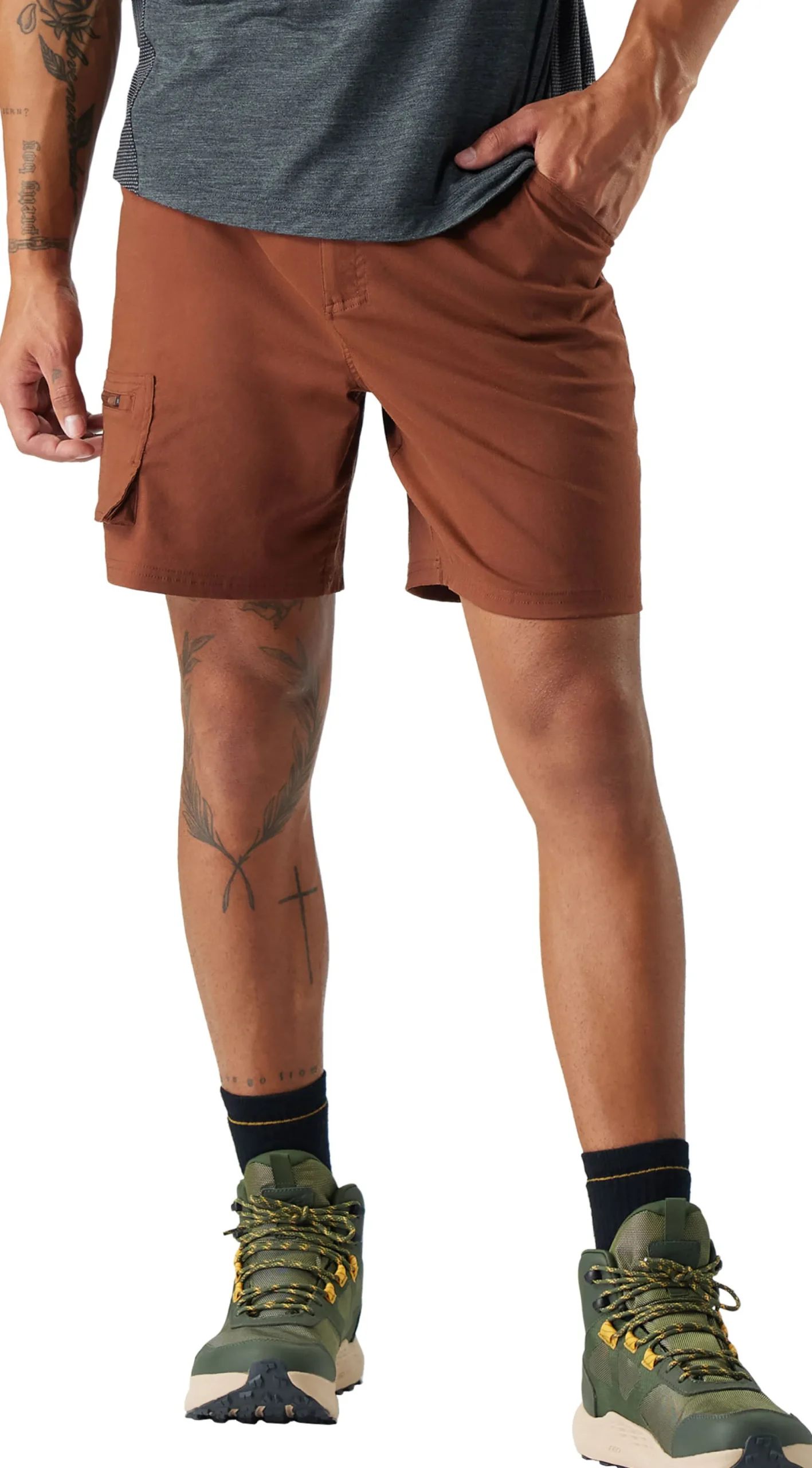 Merino 7" Cargo Hike Short Herre