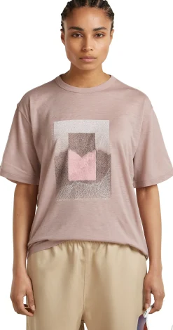 Merino 150 Tech Lite SS Relaxed Tee Mountain Shift Dame
