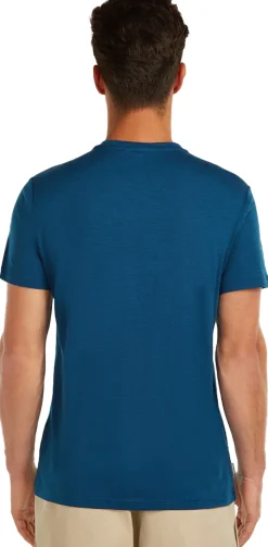 Merino 150 Tech Lite SS Tee The Peaks Herre