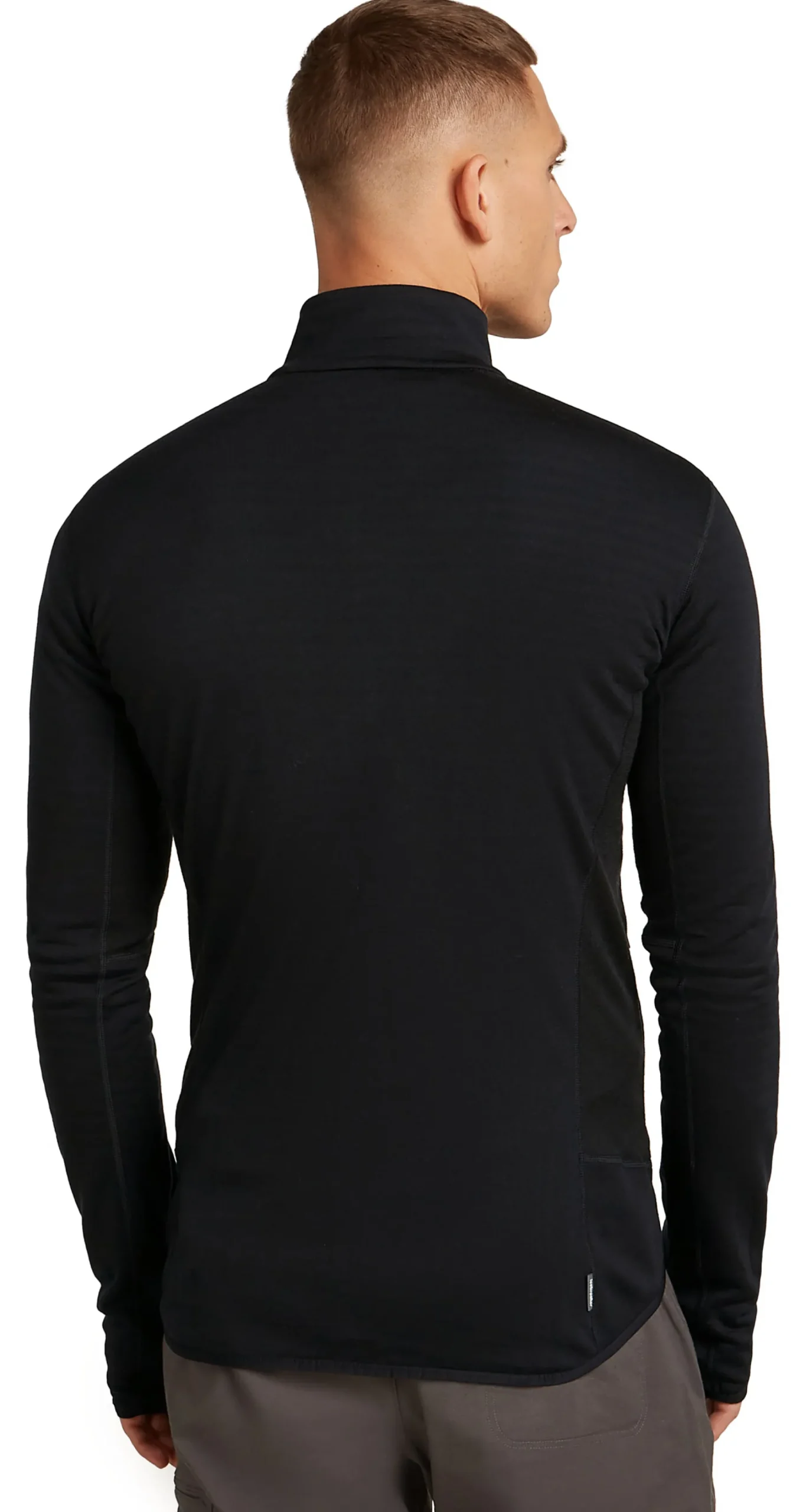 Merino Blend 300 RealFleece Descender LS Zip Herre