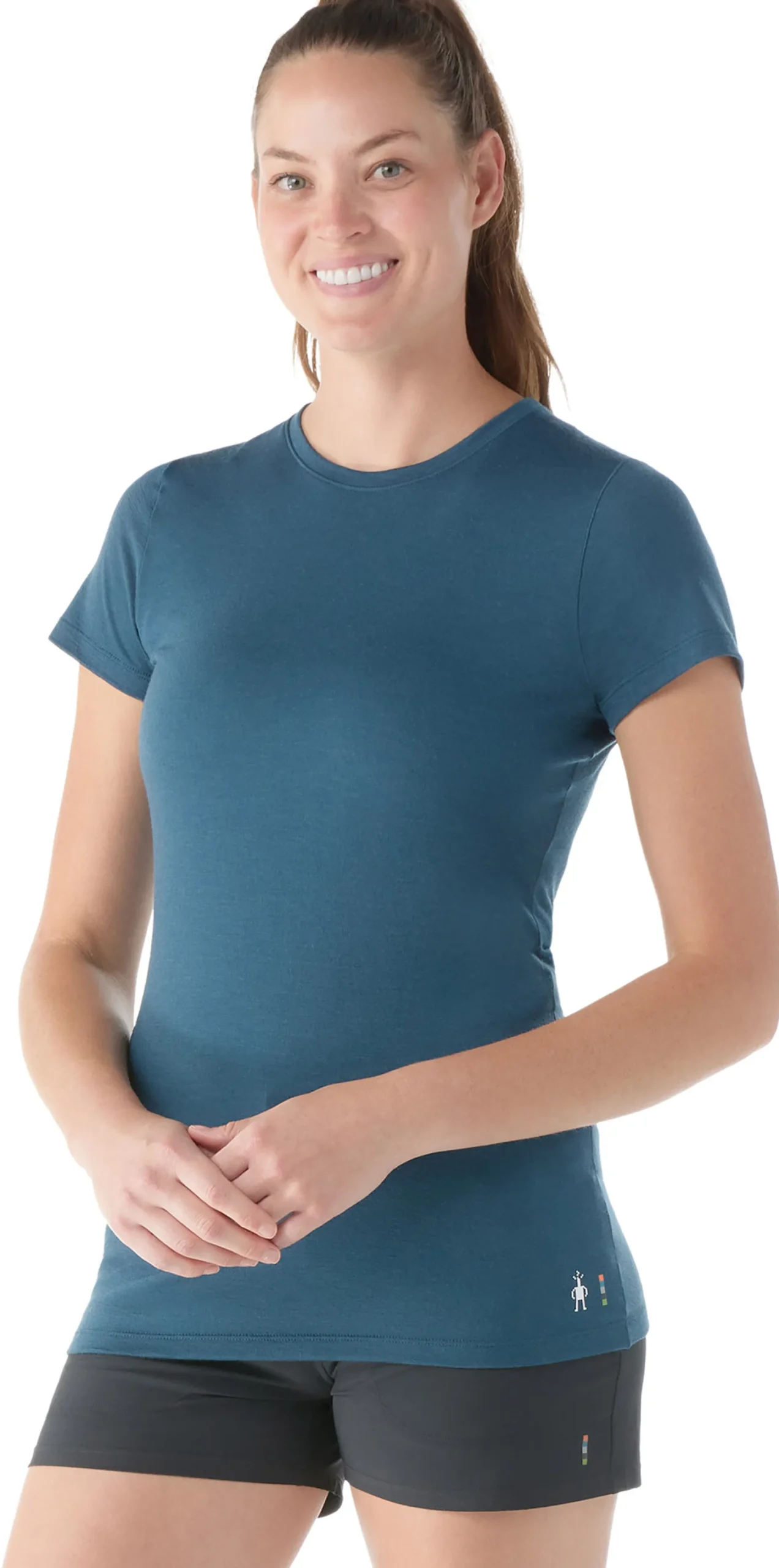 Merino Short Sleeve Tee Dame