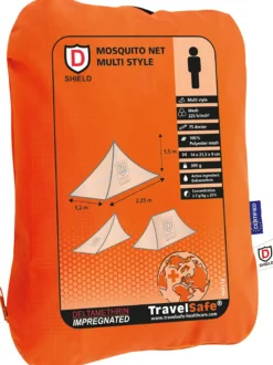 Mosquito Net Multi Style - imprægneret, 1 Pers.