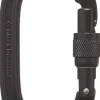 Oval Keylock Screwgate Carabiner