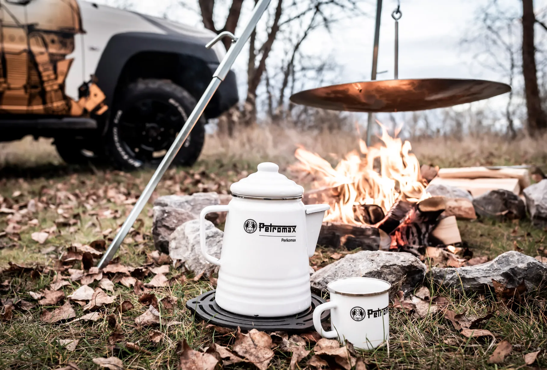 Perkomax Tea & Coffee Percolator, White