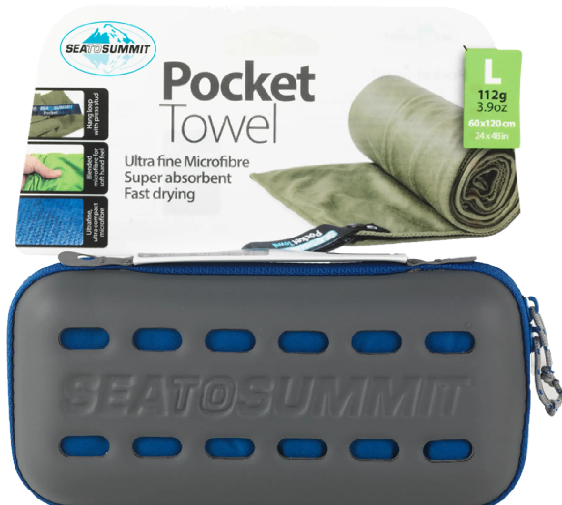 Pocket Towel L - 60 x 120 cm