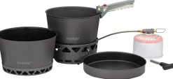 Primetech Stormkøkken II 2x2.3L w. Pan med Gasbrænder