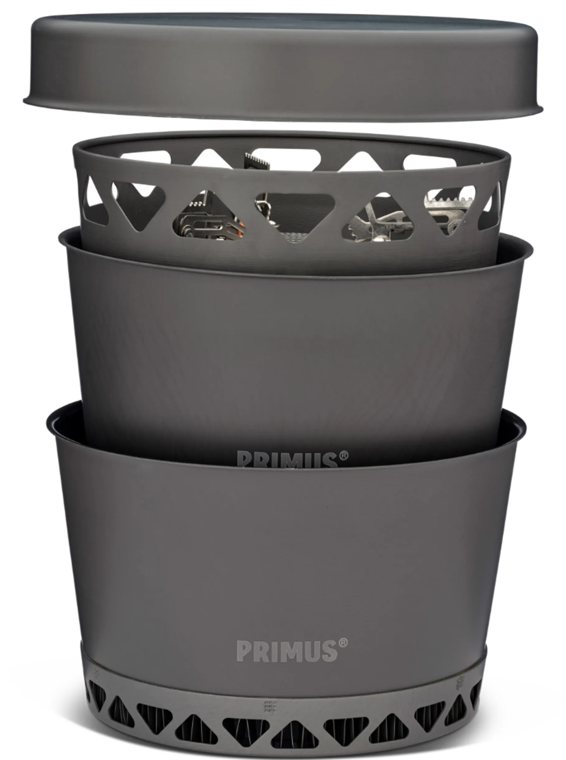 Primetech Stormkøkken II 2x2.3L w. Pan med Gasbrænder