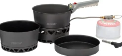 Primetech Stormkøkken II 2x1.3L w. Pan med Gasbrænder