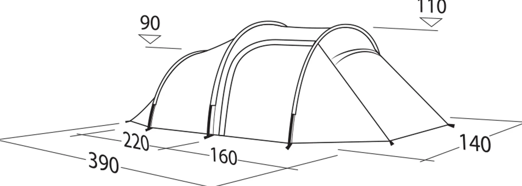 Roamer 2 LW, 2-Personers Telt