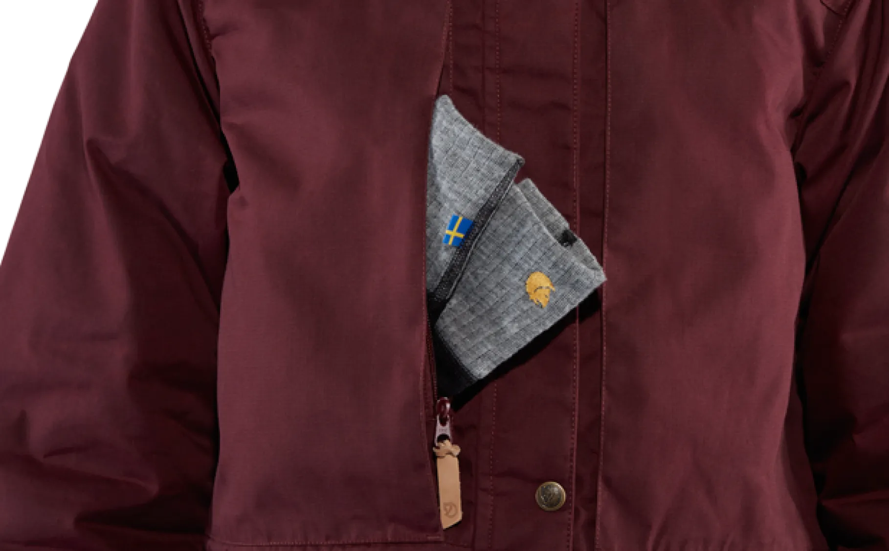 Singi Wool Padded Parka Dame