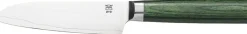 Smaragd Damask Santoku All-Round Knife