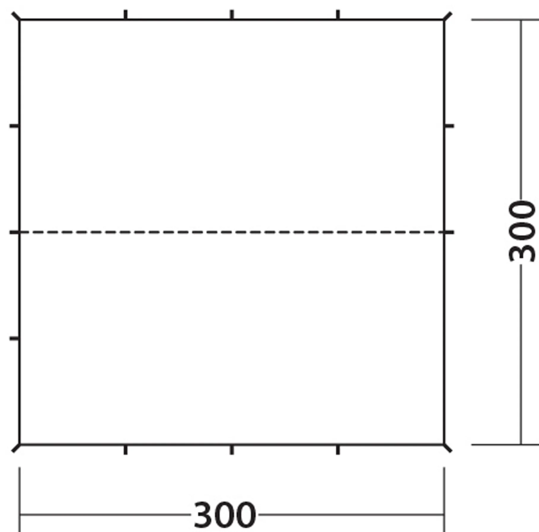 Tarp 3 x 3 m EXP