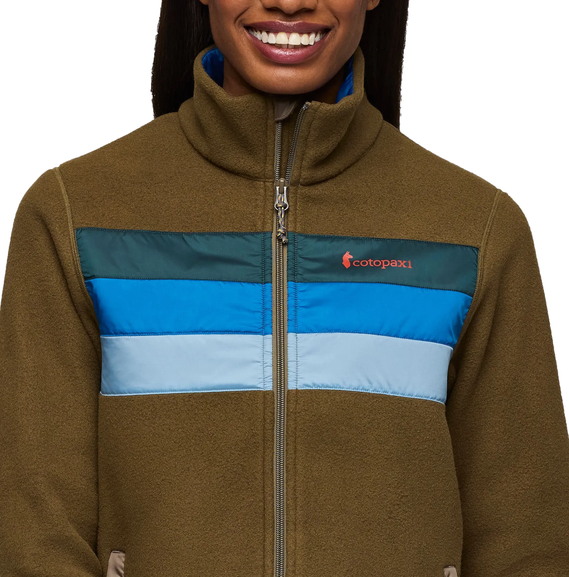 Teca Fleece Full-Zip Jacket Dame