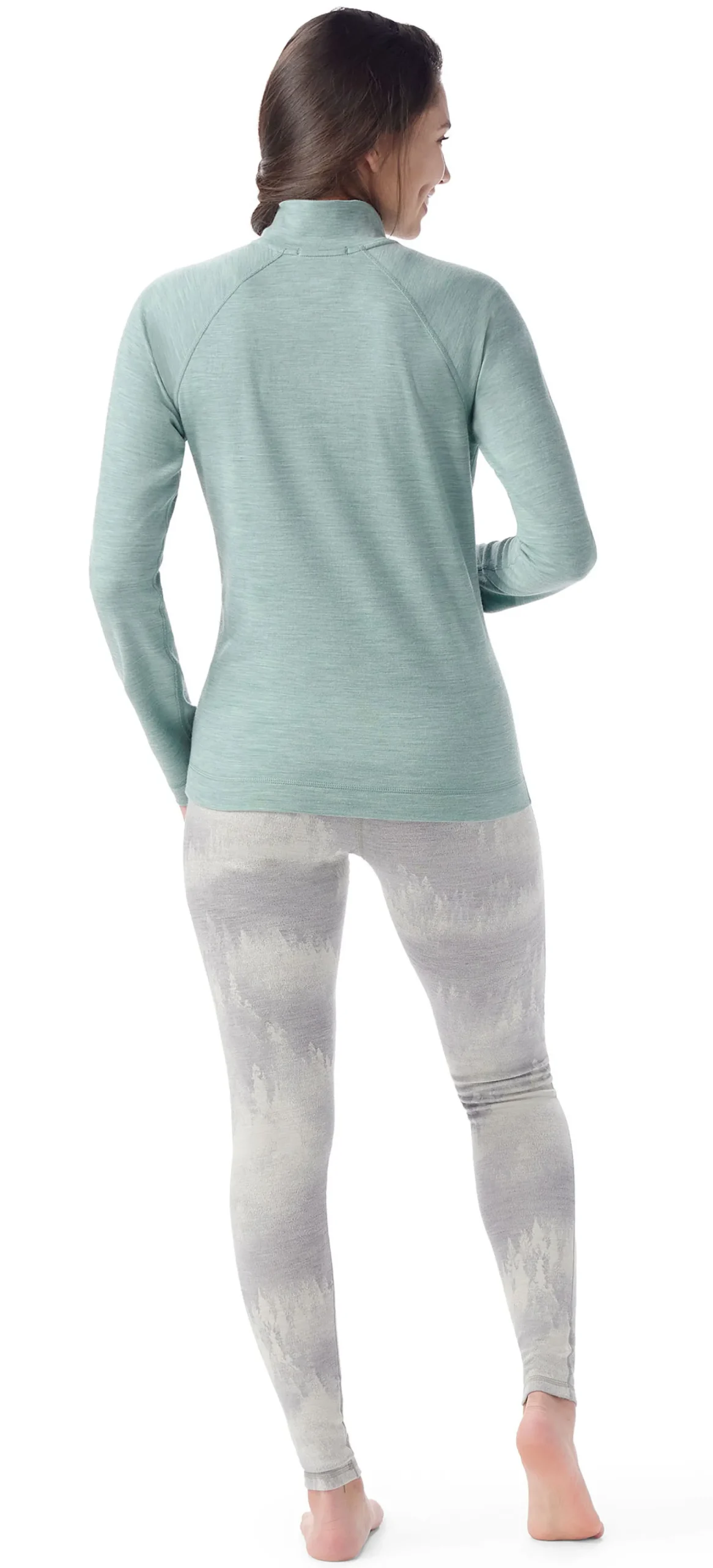 Thermal Merino Base Layer 1/4 Zip Dame