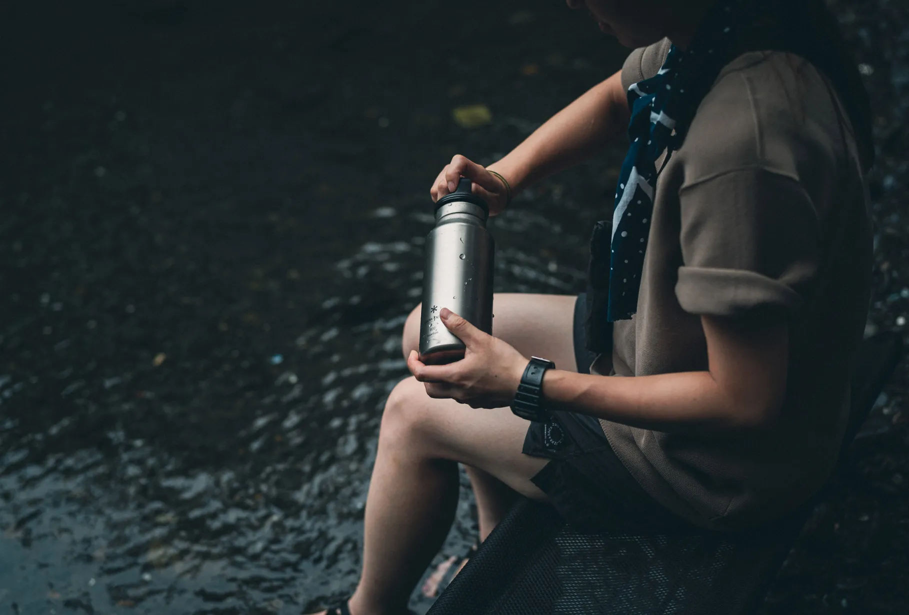 Titanium Aurora Bottle 800 Drikkeflaske
