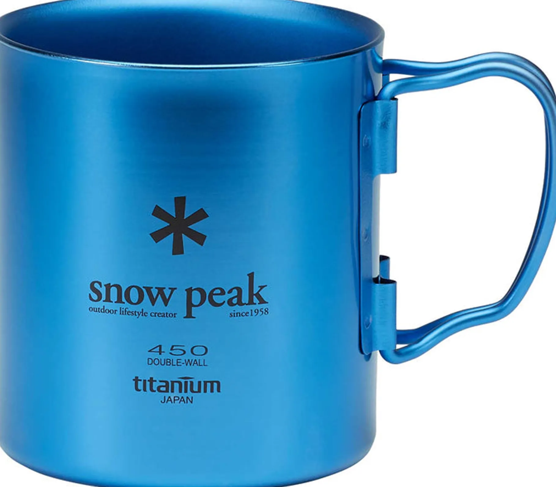 Titanium Double Wall Anodized 450 ml Kop
