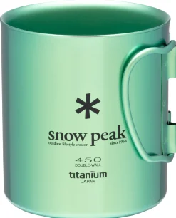 Titanium Double Wall Anodized 450 ml Kop