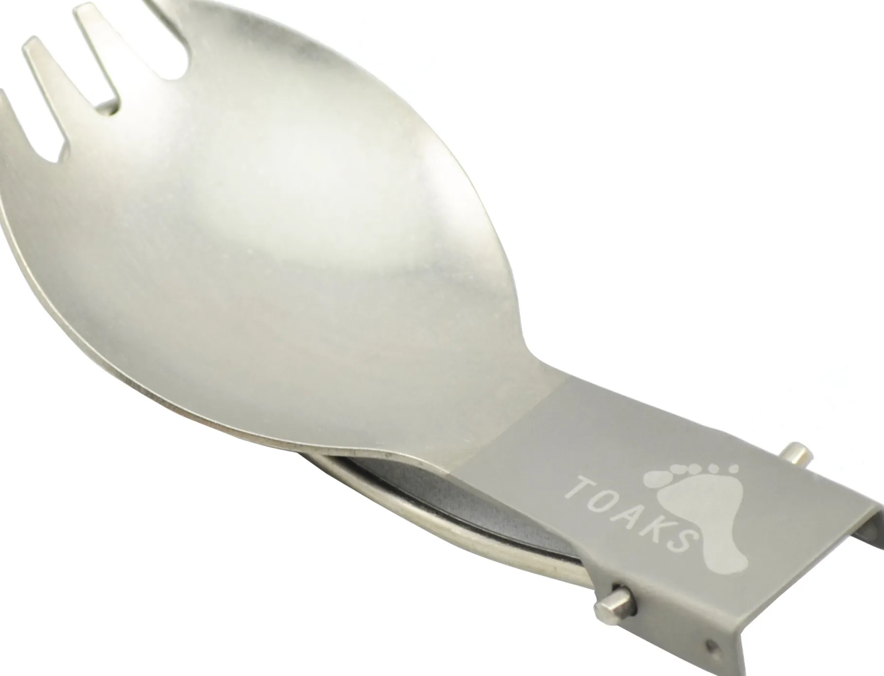 Titanium Folding Spork