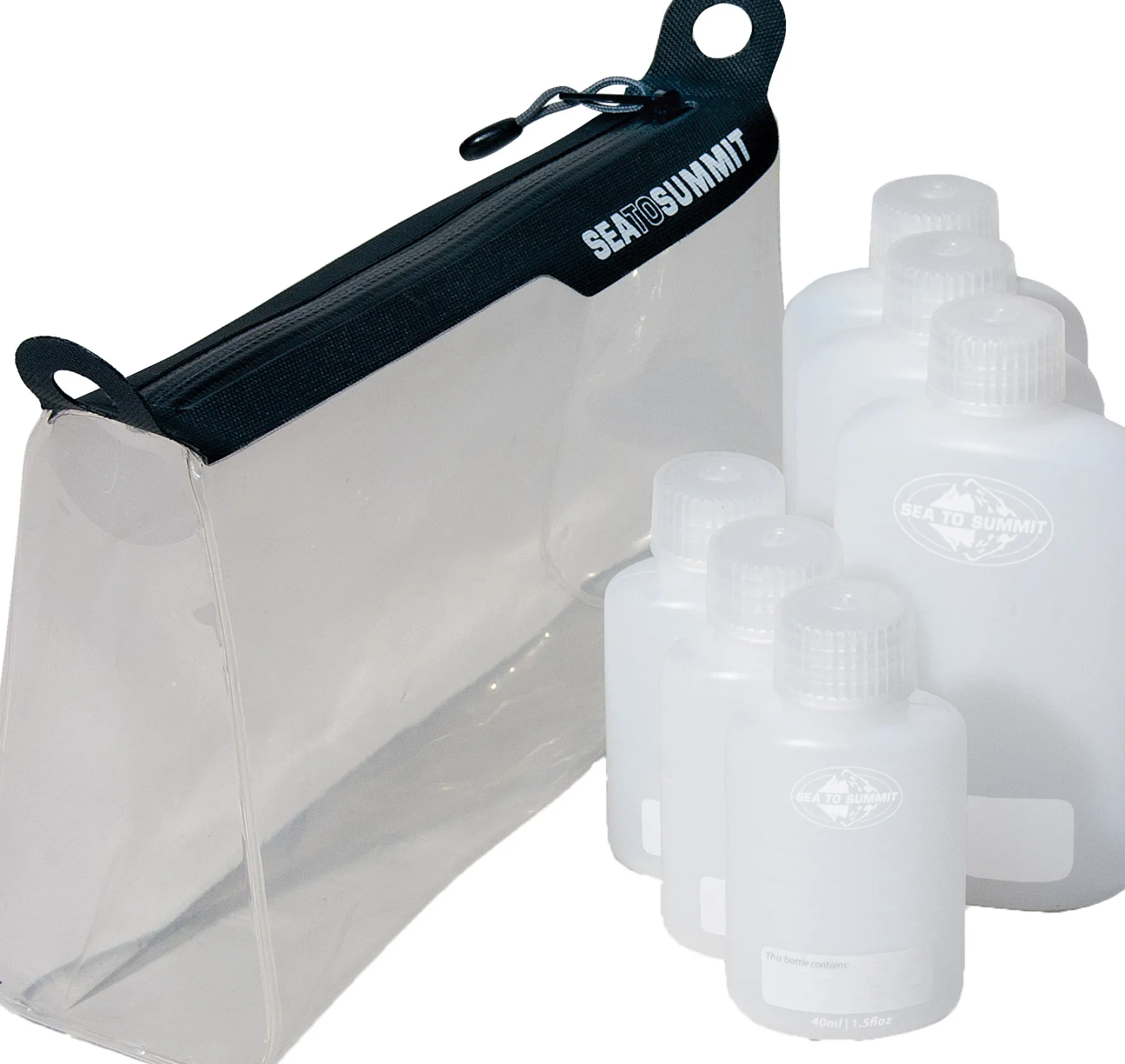 TPU Clear Zip Top Pouch