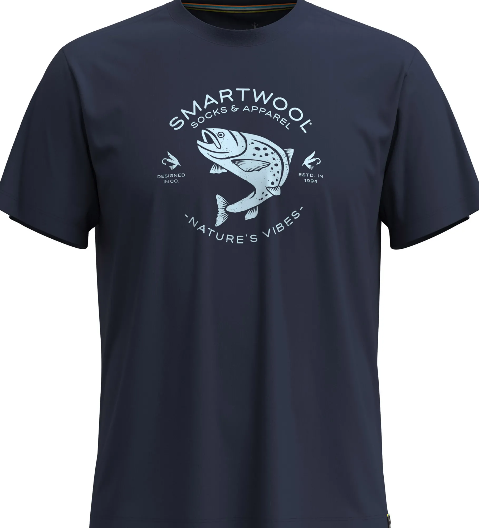 Trout Fishing Short Sleeve Graphic Tee