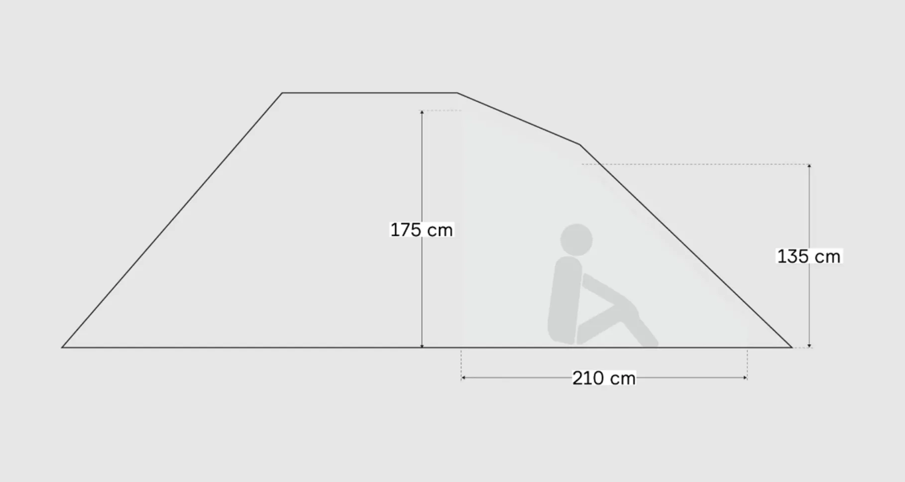 Valhall Inner Tent 4P Basecamp Tunnel
