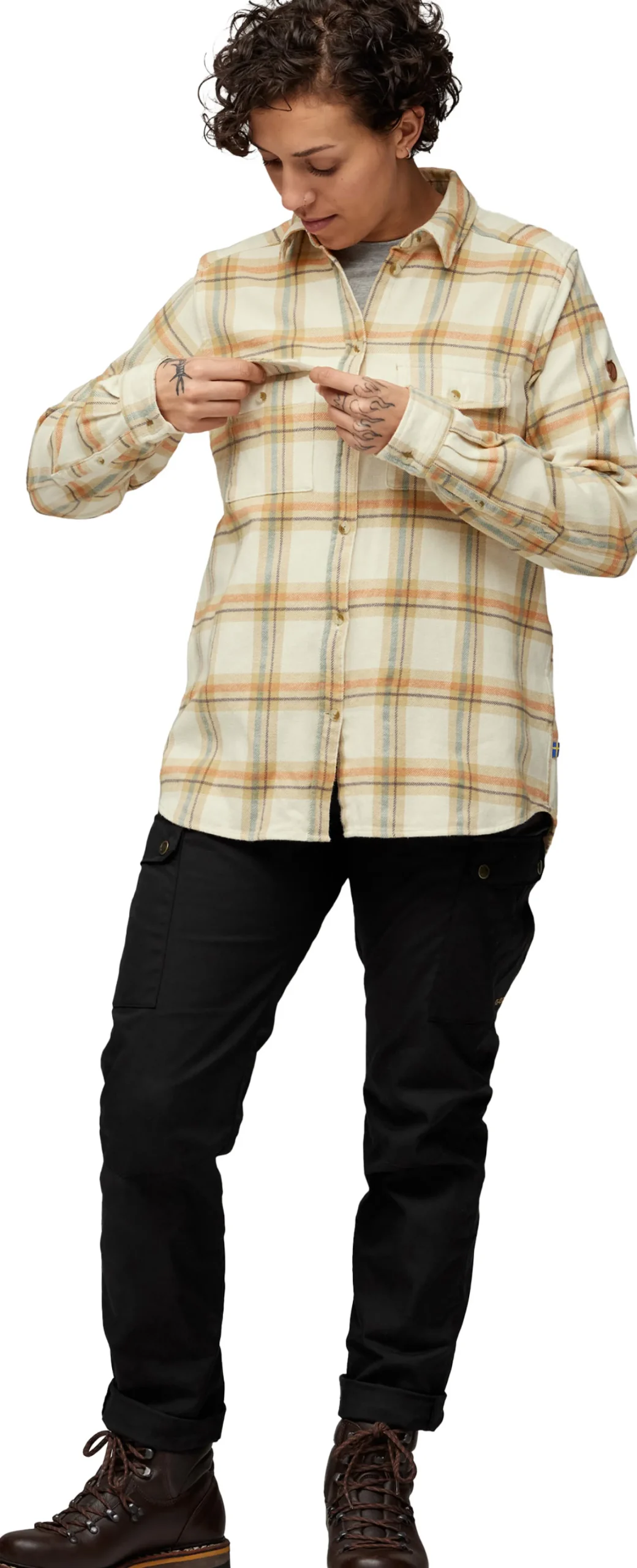 Övik Heavy Flannel Shirt Dame