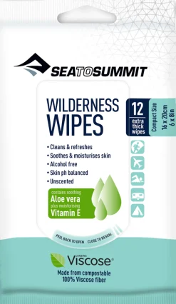 Wilderness Wipes, 12 stk