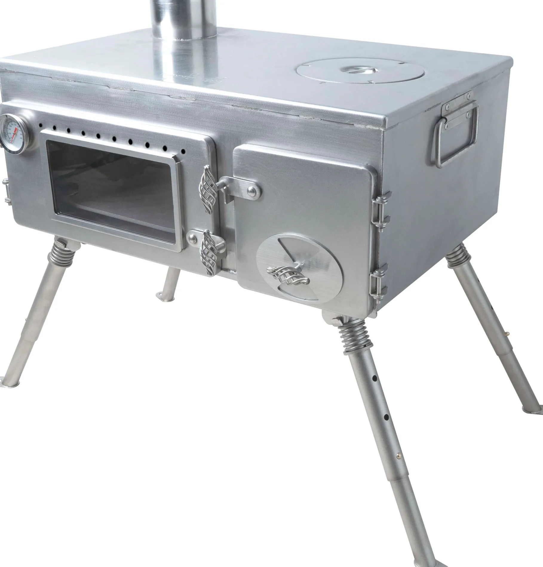 Woodlander Wood Burning Pizza Oven Camping Stove